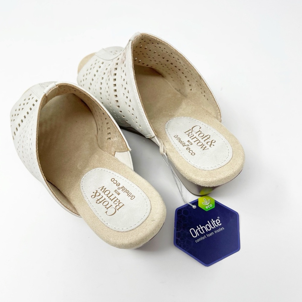 Croft & Barrow Bergamot Women's Wedge Slide Sandals Size 6 - Picture 7 of 12